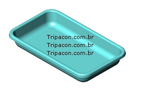 Bandeja Plstica Frango
